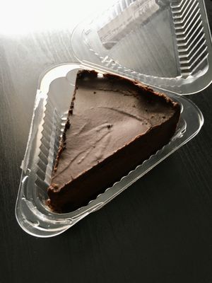 Vegan Triple Chocolate Cheesecake  at GreenTree Cooperative Grocery in Mount Pleasant