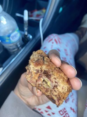 Chocolate chip banana bread  #Veganuary at Cinnaholic in Atlanta