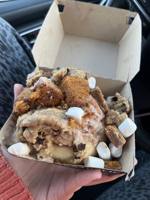 Pumpkin roll  at Cinnaholic in Atlanta