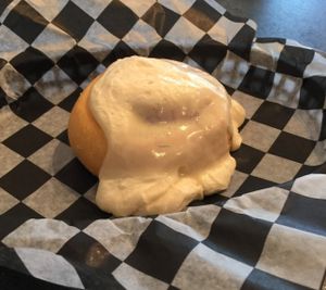 Classic Cinnamon roll (SO GOOD) at Cinnaholic in Atlanta