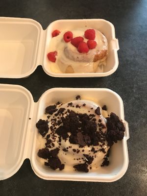 Cinnamon rolls at Cinnaholic in Atlanta