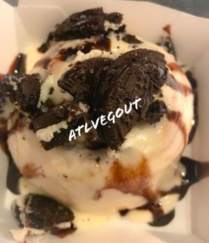 Cinnamon roll  at Cinnaholic in Atlanta