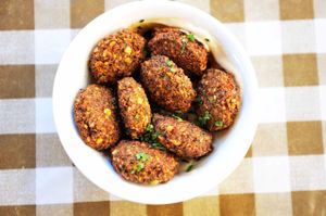 פלאפל ( ללא גלוטן) at Hummus Badra - בדרה - חומוס פול מסבחה in Rehovot