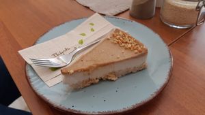 Sós karamellás sajttorta at Elelem Etterem in Gyor