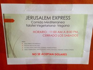 summer season opening hours at Jerusalem Express - Food Stand in Puerto Vallarta