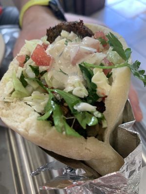 Falafel   at Jerusalem Express - Food Stand in Puerto Vallarta