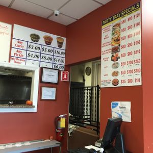 Interior & Menu at Sri Dosa Place in Iselin