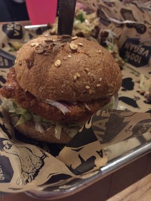 Buffalo Chickun  at Boon Burger Cafe in Burlington