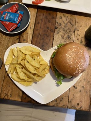   at Cafe Good in Banos