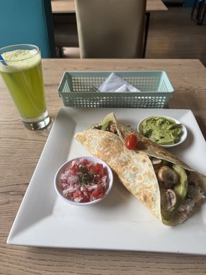   at Cafe Good in Banos