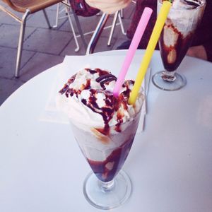Amoreo shake - yummy!! at Delivore Hornstull in Stockholm