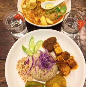 delicious organic food  at Justlife in Kuala Lumpur