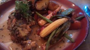 Vegan Christmas Dinner: main at The Niche in Irvine