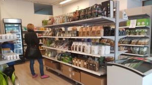 inside at Vegekauppa in Tampere