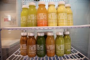 Gli estratti a freddo at Fresssco in Perugia