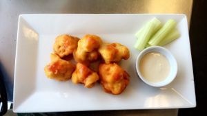 The poppers are great! Served with a made-in-house blue cheese, you can't go wrong. It's an app, that keeps me coming back! at Root in Wilmington