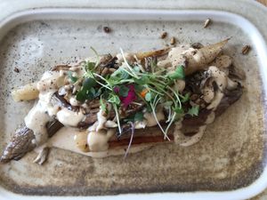 Eggplant at The Green Spot in Barcelona