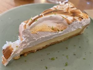 Tarta limon  at The Green Spot in Barcelona