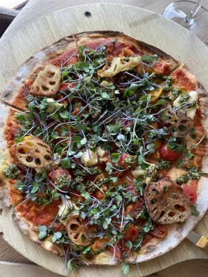 Pizza  at The Green Spot in Barcelona