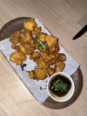 Coliflor #Veganuary at The Green Spot in Barcelona