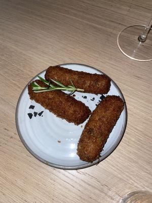 Croquetas  #Veganuary at The Green Spot in Barcelona