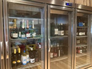 Chilled beverages  at The Green Spot in Barcelona