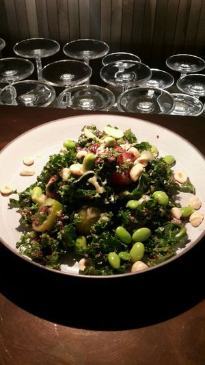 kale and quinoa salad at The Green Spot in Barcelona