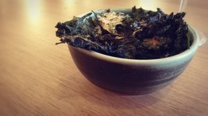 Kale Chips at The Green Spot in Barcelona