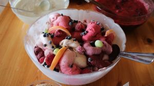 Sunn vegansk is at Fredheim Livsstilsenter in Kongsberg