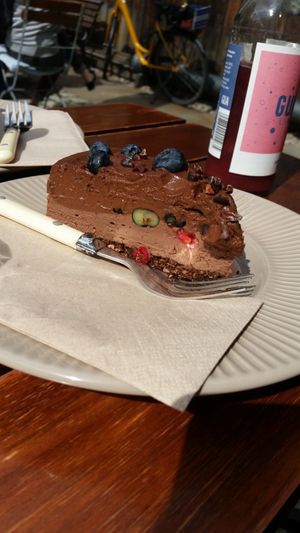 Mousse au chocolate at VLORA Cafe & Laden im Hof in Lutherstadt Wittenberg