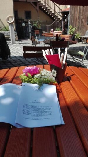 Tischdeko at VLORA Cafe & Laden im Hof in Lutherstadt Wittenberg