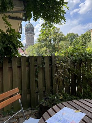 great view  at VLORA Cafe & Laden im Hof in Lutherstadt Wittenberg