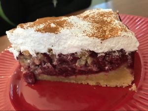 'fire brigade' cake at VLORA Cafe & Laden im Hof in Lutherstadt Wittenberg