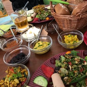 breakfast (!) at VLORA Cafe & Laden im Hof in Lutherstadt Wittenberg