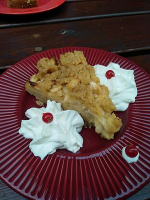 Suuuper leckerer selbstgebackener Kuchen! at VLORA Cafe & Laden im Hof in Lutherstadt Wittenberg