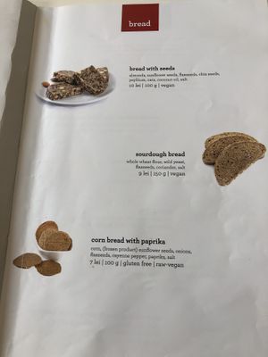 Menu pic taken on 02-06-2022  at Rawdia in Brasov