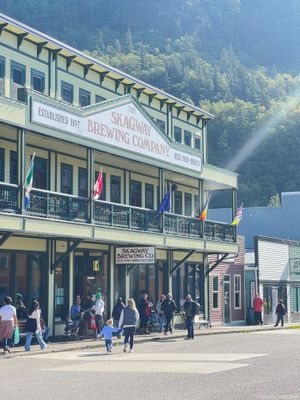  at Skagway Brewing Co. in Skagway