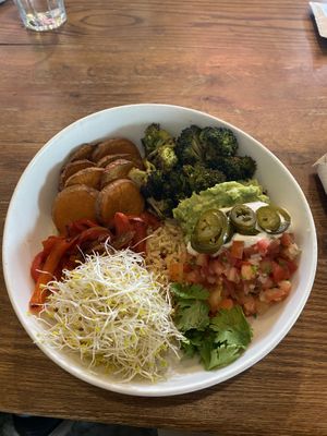 Mexican bowl   at Evergreen Organics in Doha
