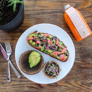 Vegan Heaven  at Evergreen Organics in Doha