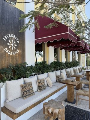 Evergreen Organic Outside   at Evergreen Organics in Doha