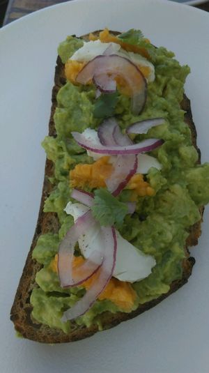 Avocado Love at Evergreen Organics in Doha