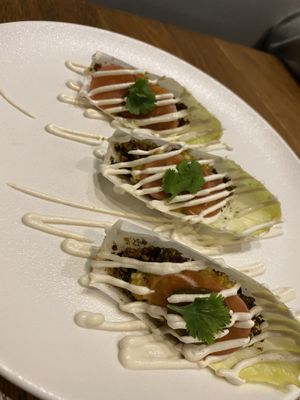 Raw nachos  at Evergreen Organics in Doha