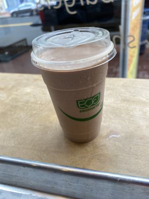 Kids chocolate milkshake at HipCityVeg - 7th St in Washington