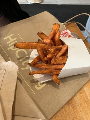 Sweet potato fries  at HipCityVeg - 7th St in Washington