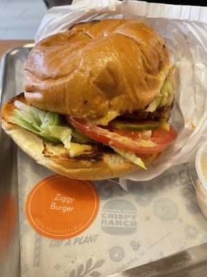 Ziggy Burger  at HipCityVeg - 7th St in Washington