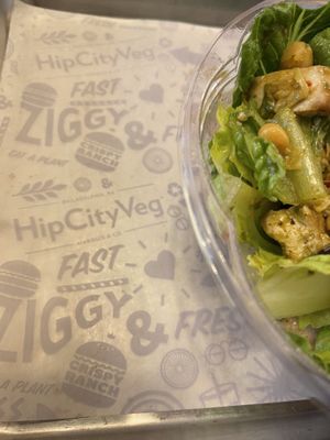 Mediterranean Salad  at HipCityVeg - 7th St in Washington