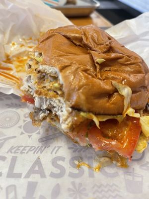 Buffalo Chik’n Sandwich   at HipCityVeg - 7th St in Washington