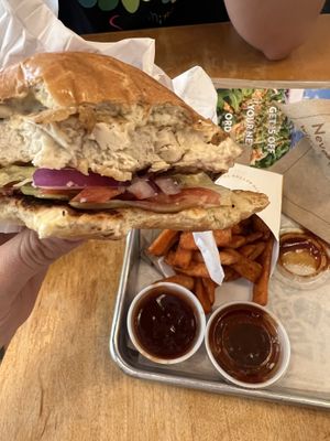 Sweet Potato Fries & HipCity Chkn Ranch   at HipCityVeg - 7th St in Washington