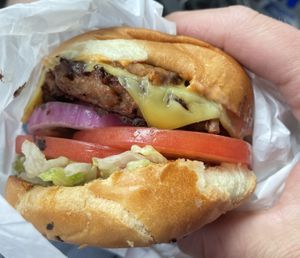 Ziggy Burger 🤤  at HipCityVeg - 7th St in Washington