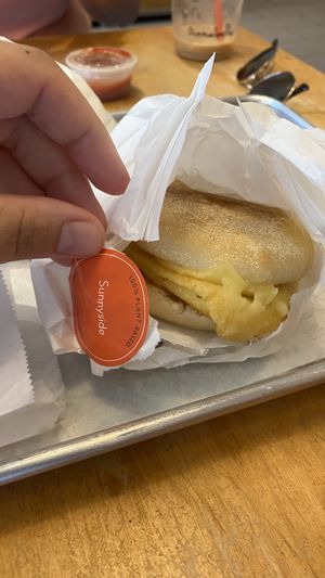 Sunny side   at HipCityVeg - 7th St in Washington